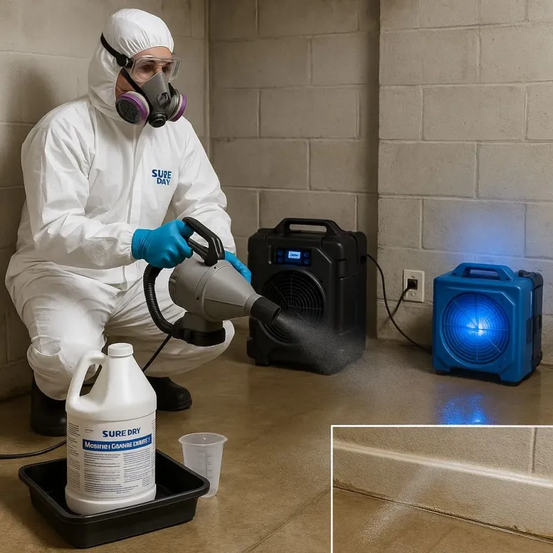 Sanitization and Odor Removal process in Clintonville, WI