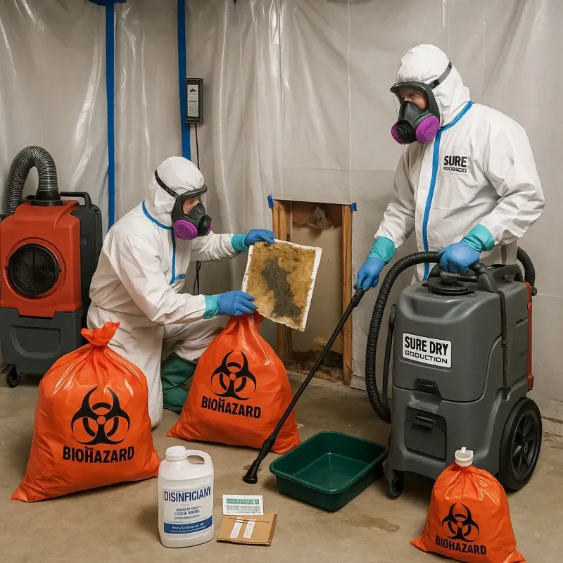 Contaminated Water Handling Protocols process in Clintonville, WI