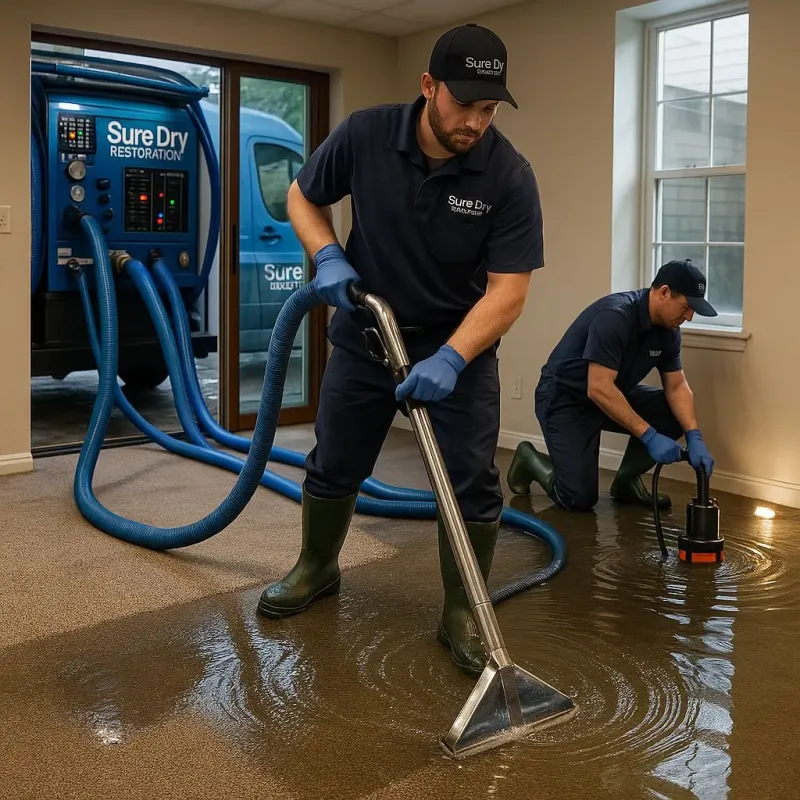 Water Extraction and Removal process in Clintonville, WI